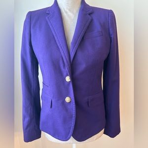J.Crew Schoolboy Blazer in Grape